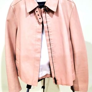 Burberry leather jacket